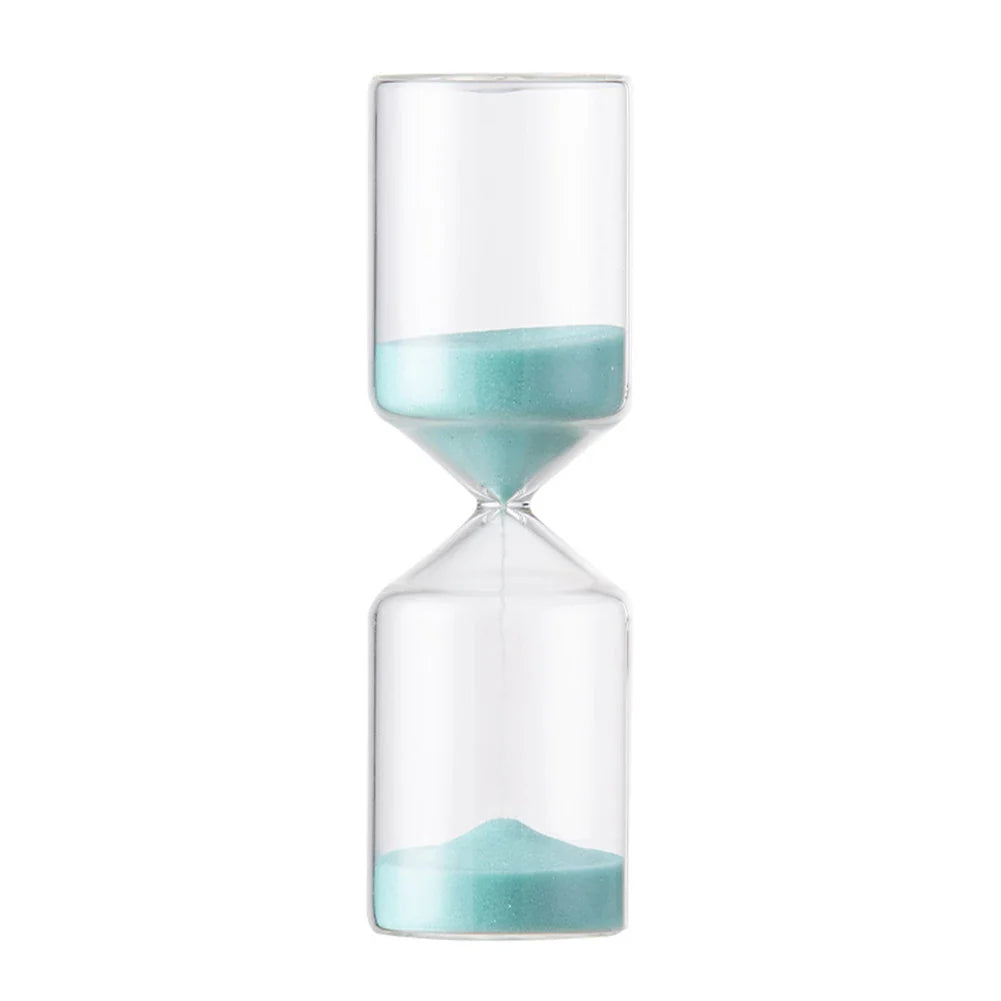 5/10/15/30 Minutes Sandglass Sand Timer Color Glass Hourglass Sand Clock Children Kids Gift Fashion Home Decoration