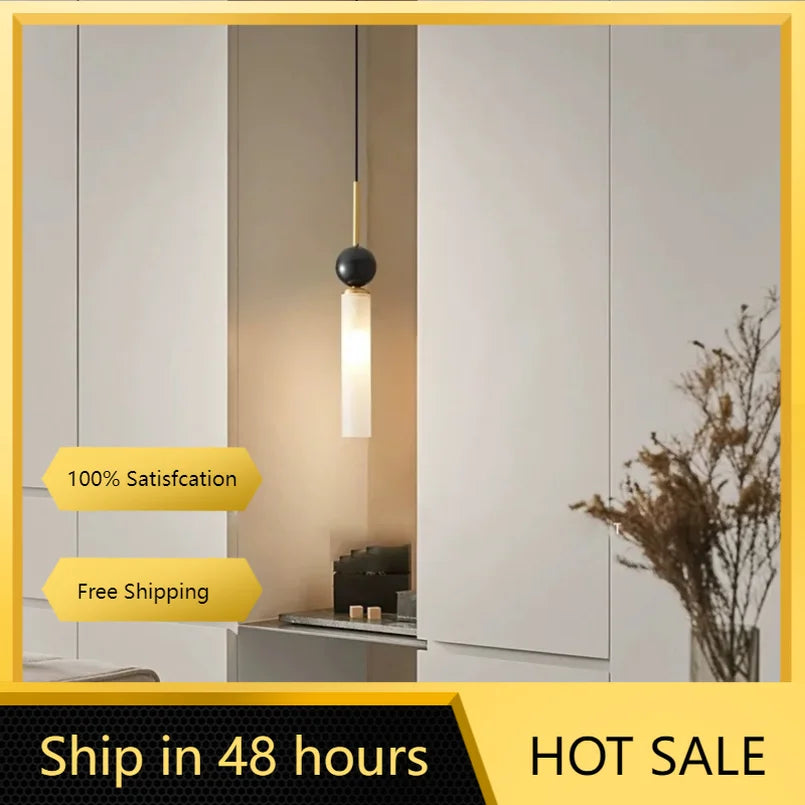 DecorBites™ Marble Pendant Light Bedroom Dining