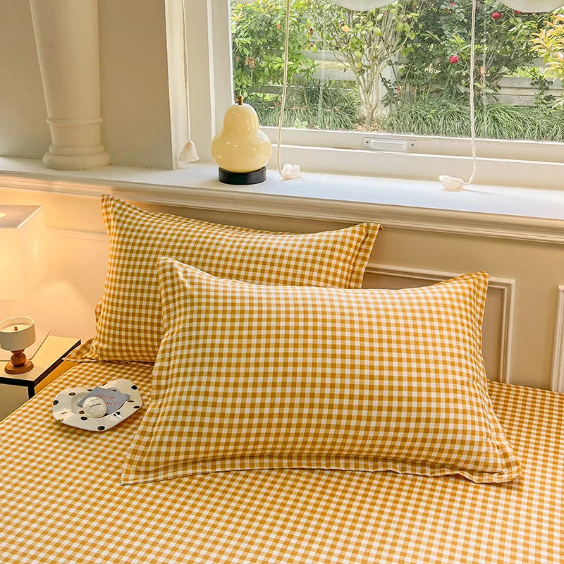 Pillowcase Set Plaid 48x74cm