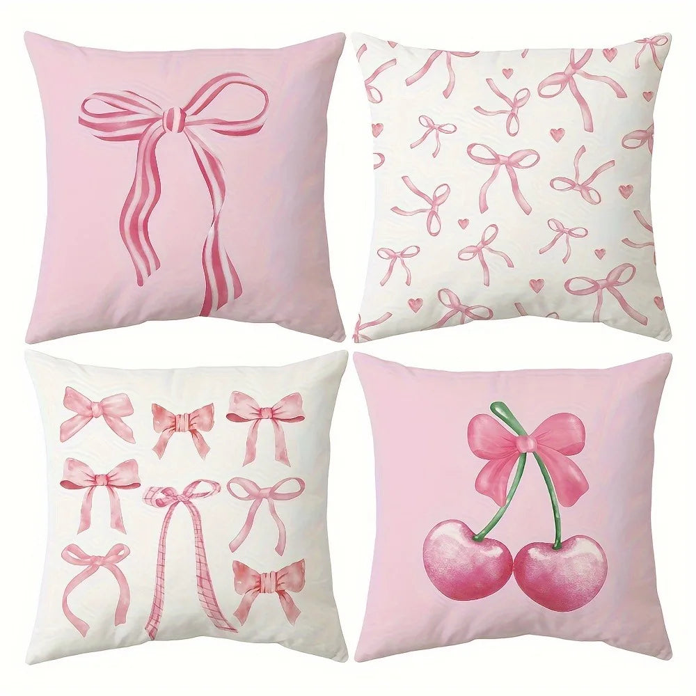 Cherry Pattern Pillowcase Sofa Cushion