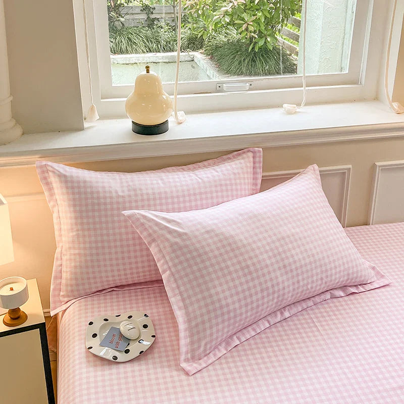 Pillowcase Set Plaid 48x74cm