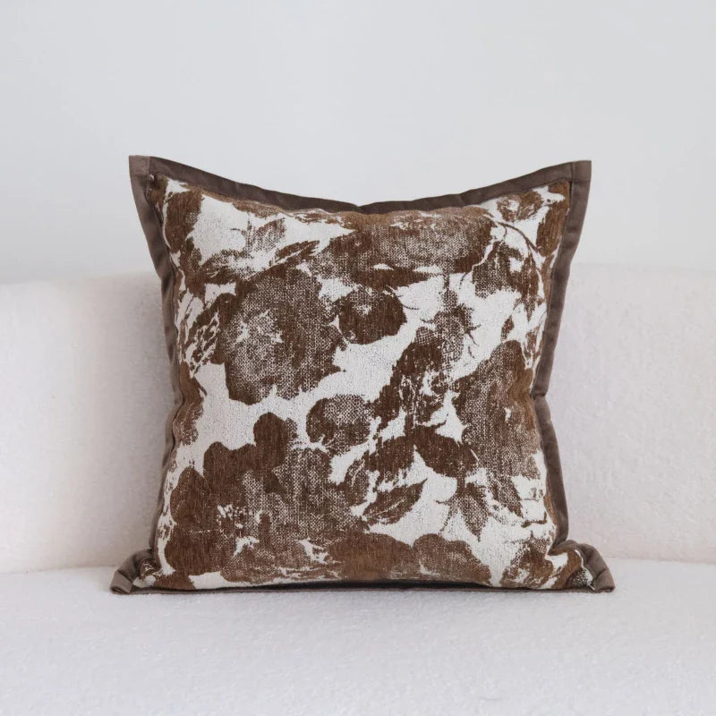 Geometric Pillow Cover Jacquard Decorative