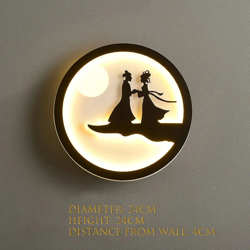 Dlight Decor Nordic Character Glow Wall Lamp