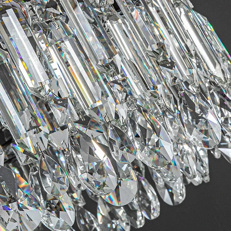 DecorBites™ Crystal Pendant Chandelier Adjustable Lighting
