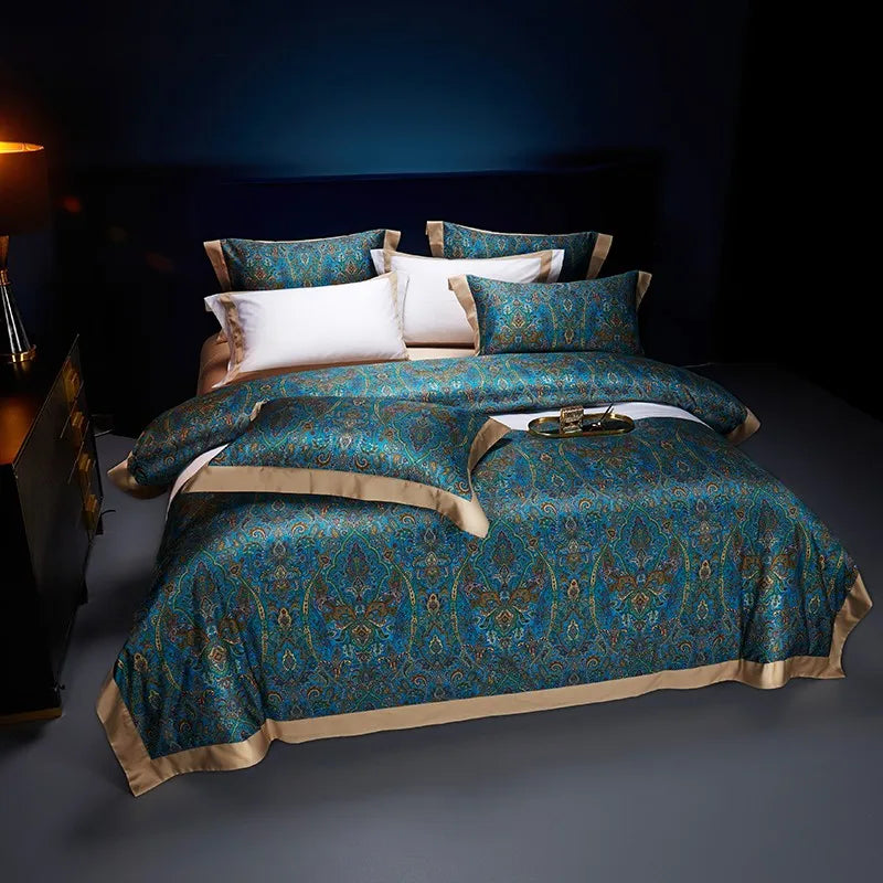 Egyptian Cotton Bohemian Bedding Set