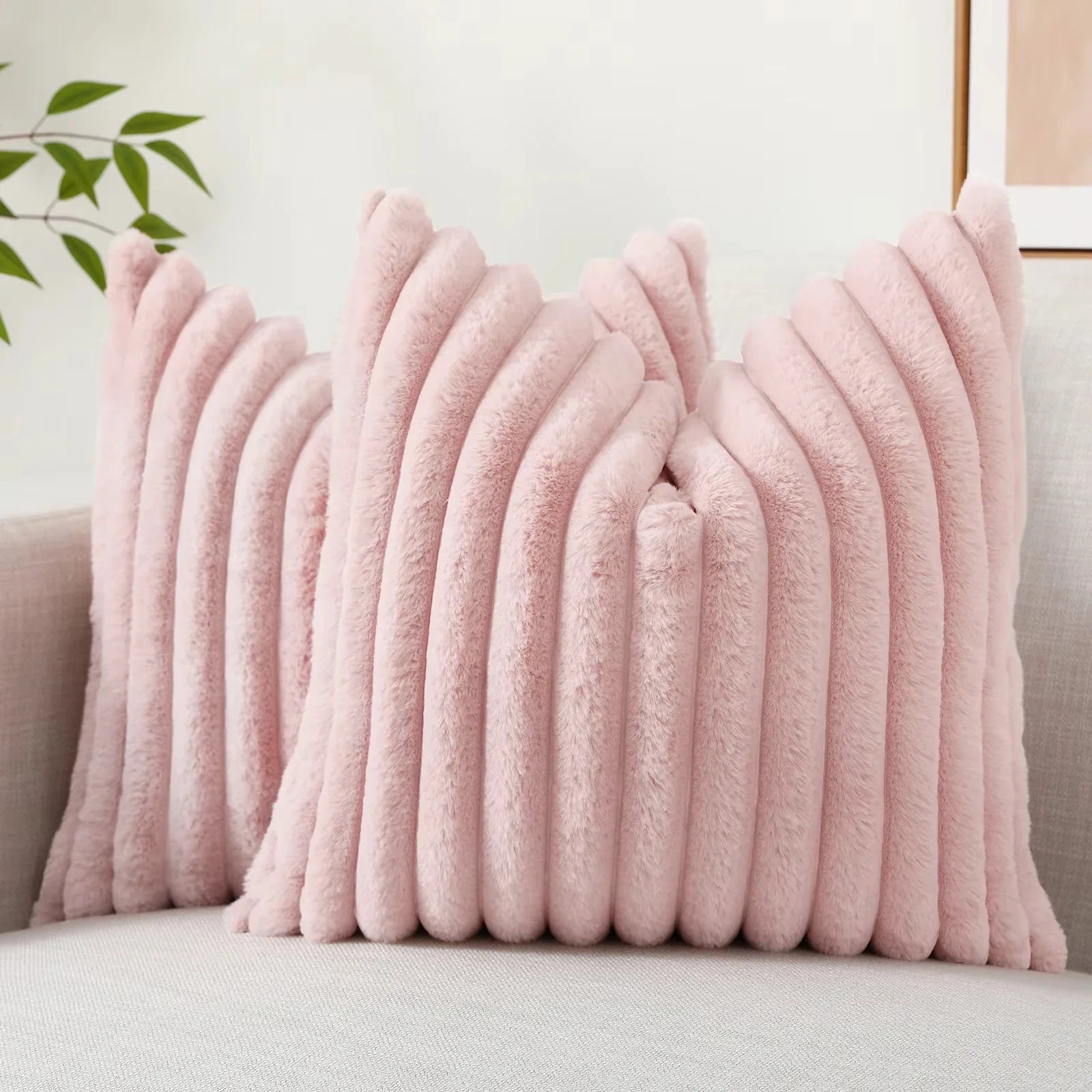 Pillow Cover Nordic Fluffy 50x50cm
