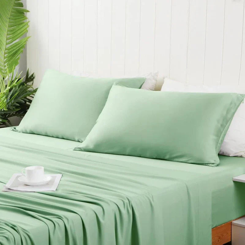 Bamboo Pillowcases Cooling Zipper 48x74