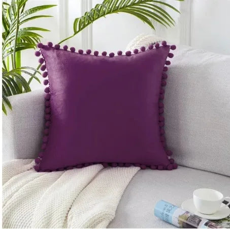 Velvet Cushion Cover Soft Pillowcases