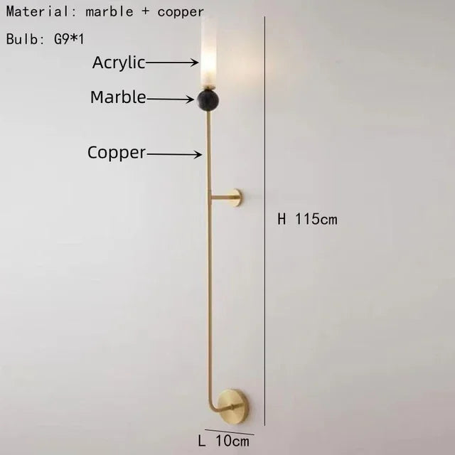 DecorBites™ Marble Pendant Light Bedroom Dining