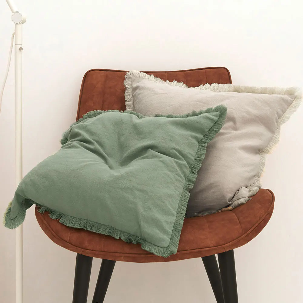 Cushion Cover Tassels Decorative Pillowcase