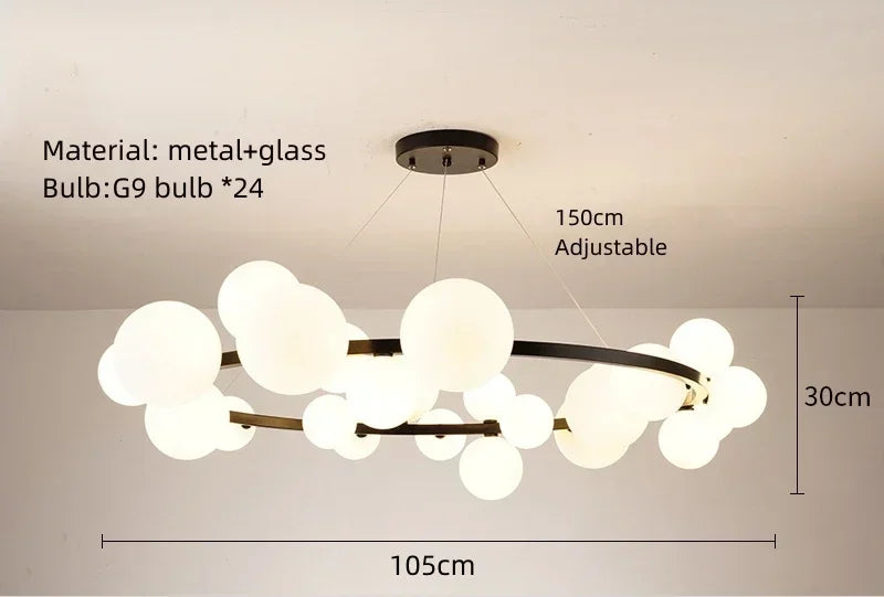 Chandeliers Adjustable Indoor Light Fixtures