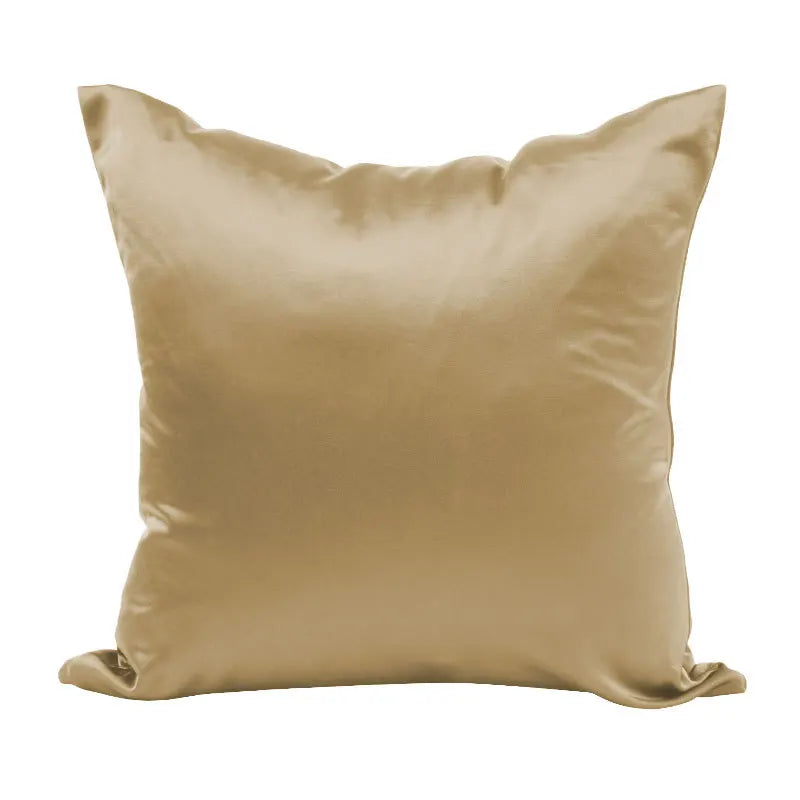 Satin Pillowcase Cover Smooth Cushion