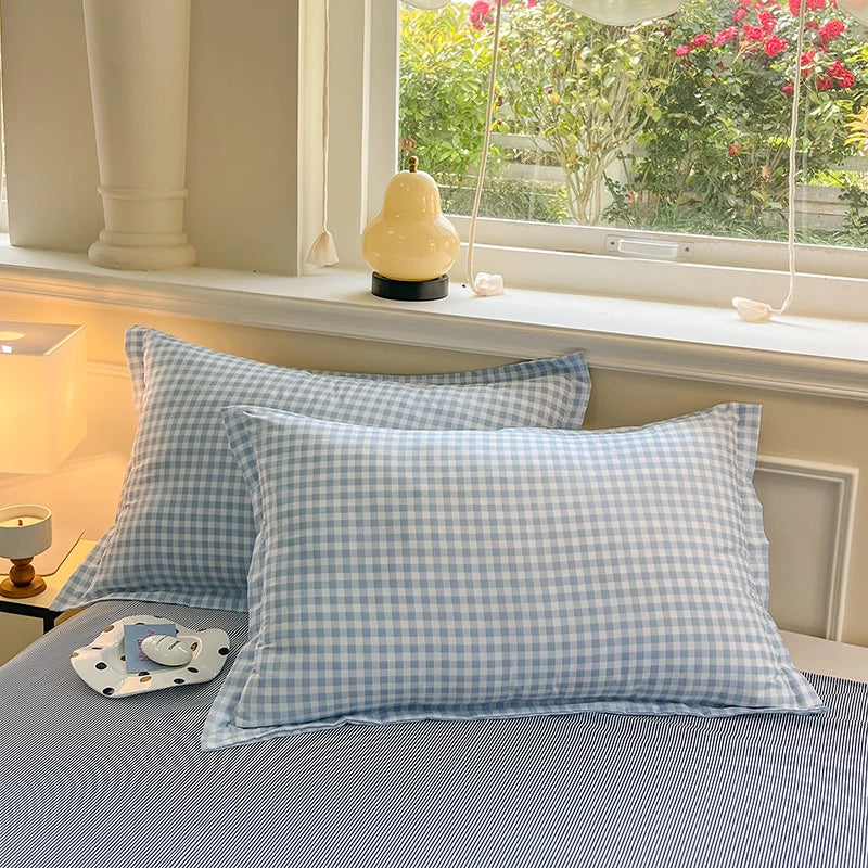 Pillowcase Set Plaid 48x74cm