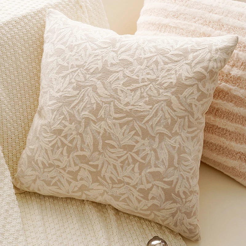 Brown Geometric Throw Pillow Cover