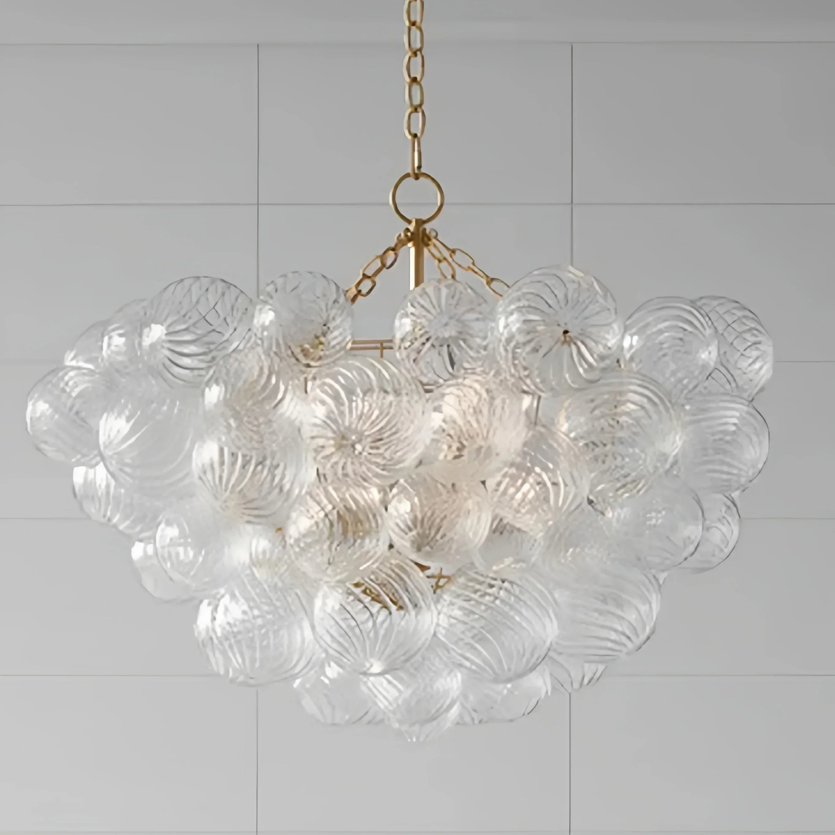 Glass Chandelier LED Decorative Fixture