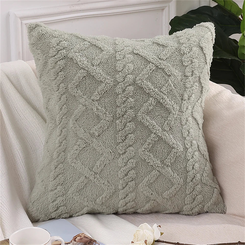 Throw Pillow Covers Soft Plush