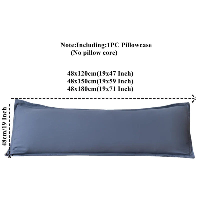 Couple Pillowcase Cozy Long Polyester