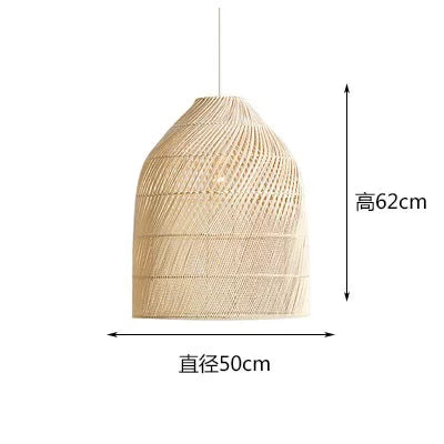 Rattan Pendant Lamp LED