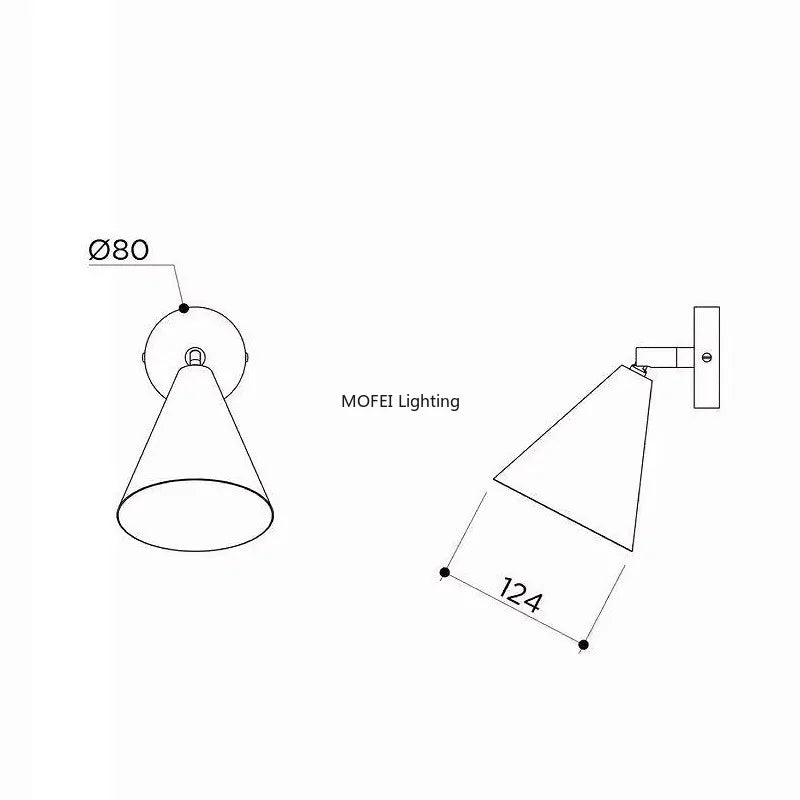 DecorBites™ Full Copper Wall Lamp Retro Style