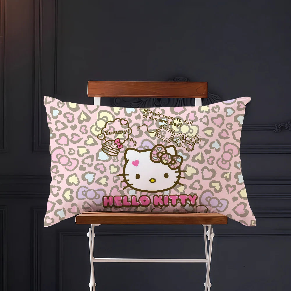 Christmas Kawaii Pillow Cover Rectangle