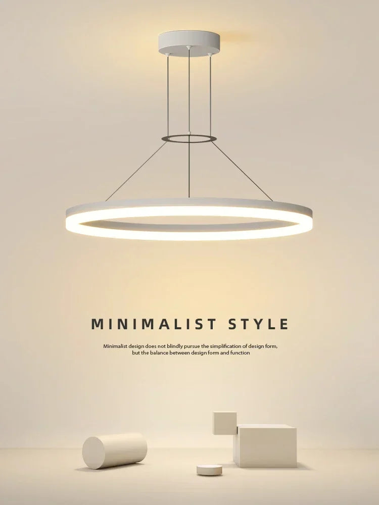 DecorBites™ Led Pendant Lamp Black Ring