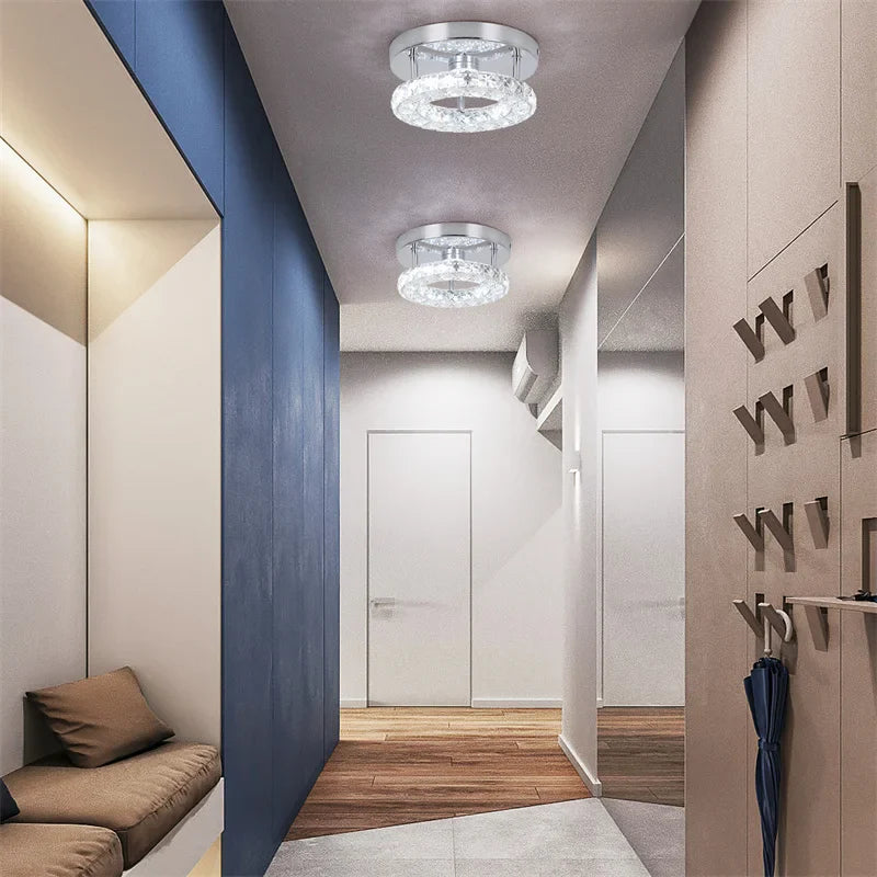 DecorBites™ Ceiling Chandelier Crystal LED Fixture