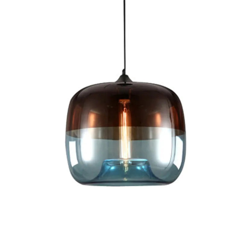 Apple Glass Pendant Lights Kitchen