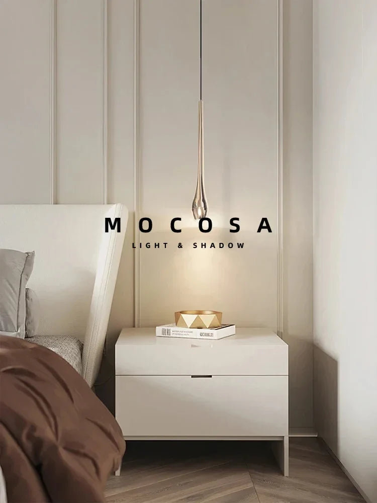 DecorBites™ Bedside Pendant Lights Remote Dimming