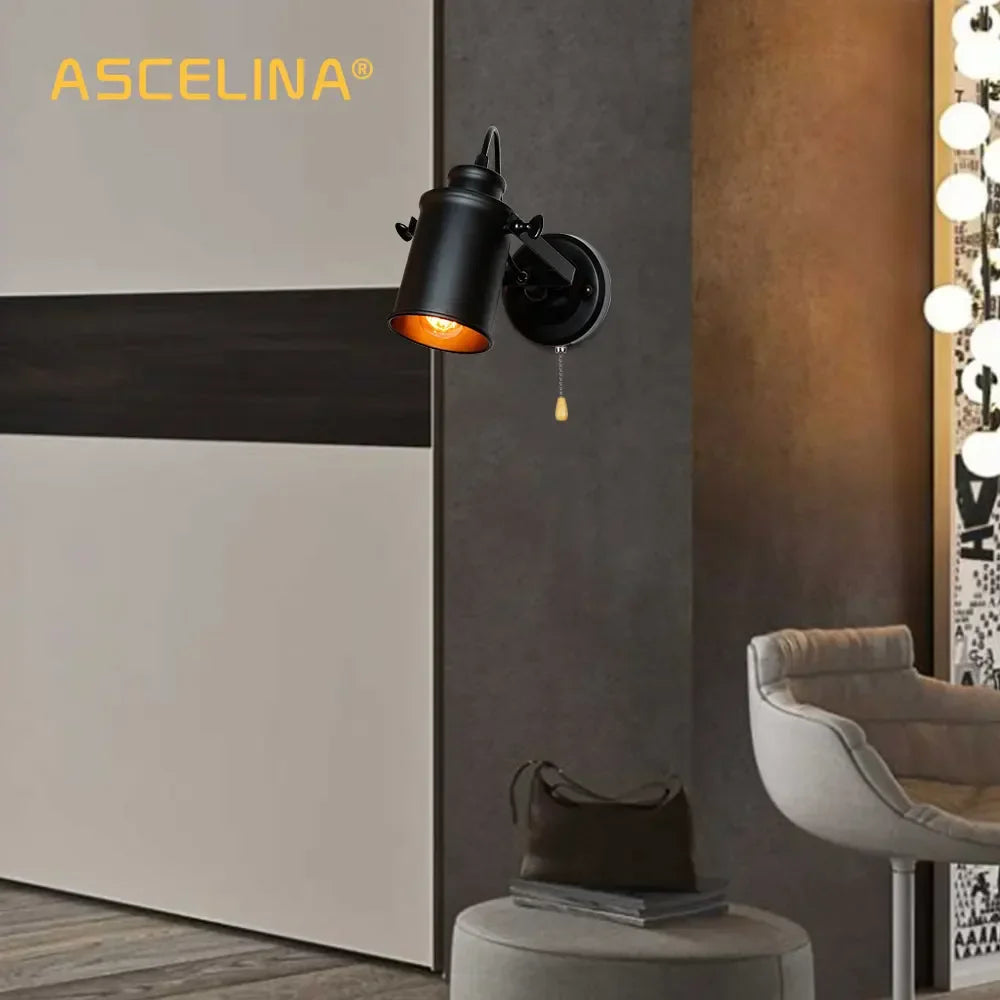 DecorBites™ Industrial Wall Lamp Rustic Fixture