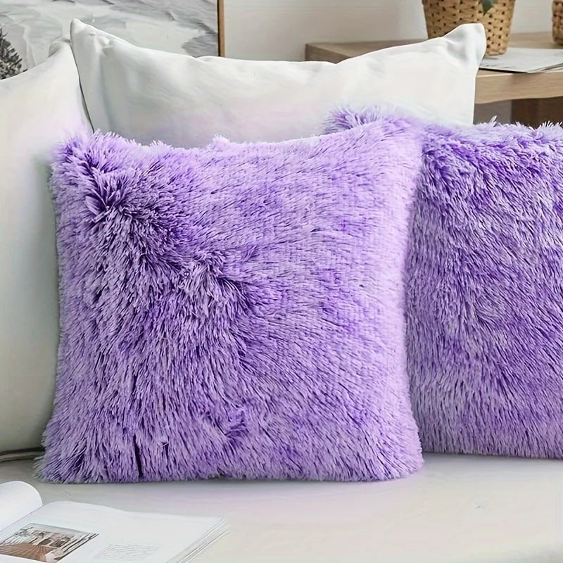 Fur Cushion Cover Plush 43x43cm