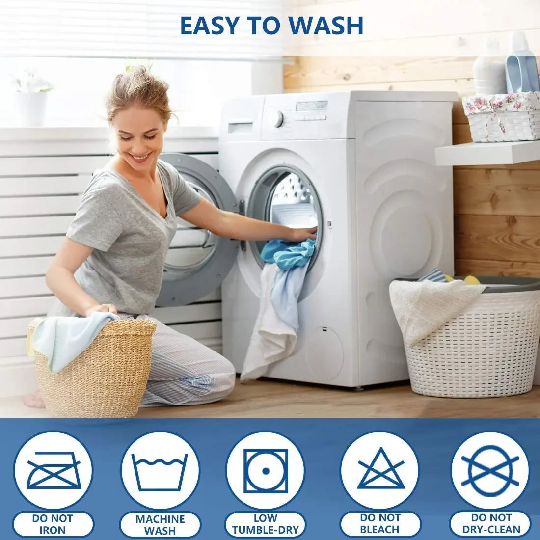 Microfiber Pillow Cases Soft Washable