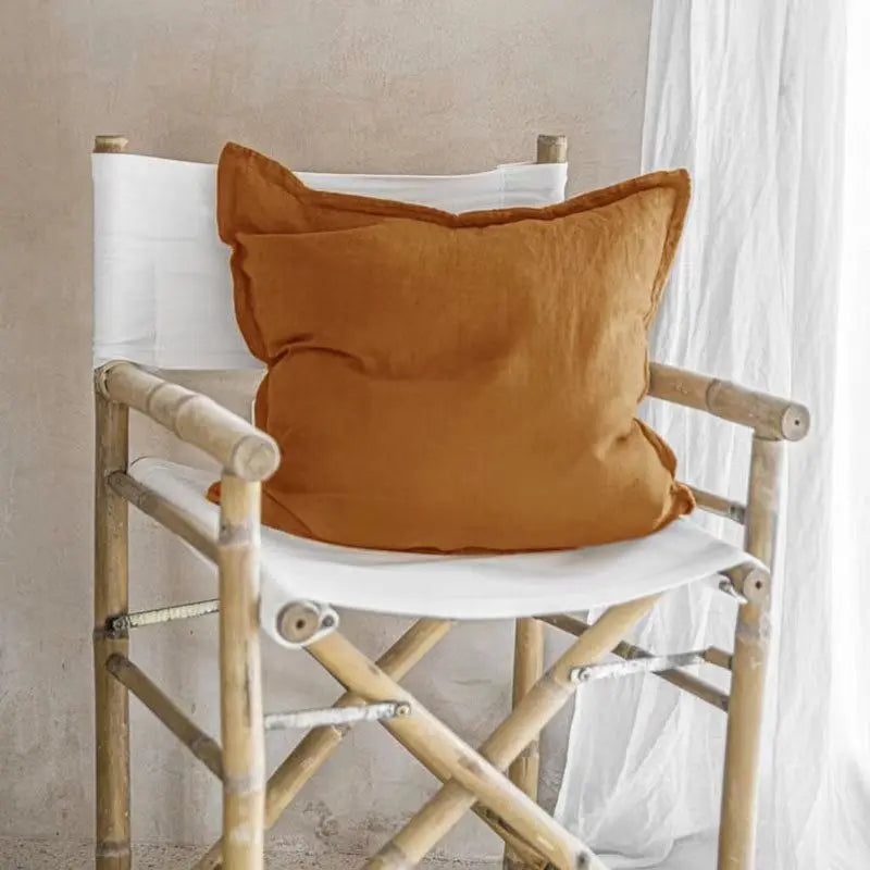 Linen Pillowcase Soft Cushion Cover