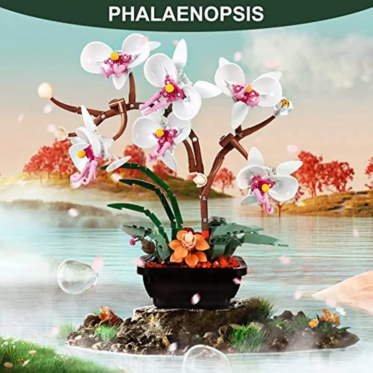 Flowers Orchid Building blocks-1