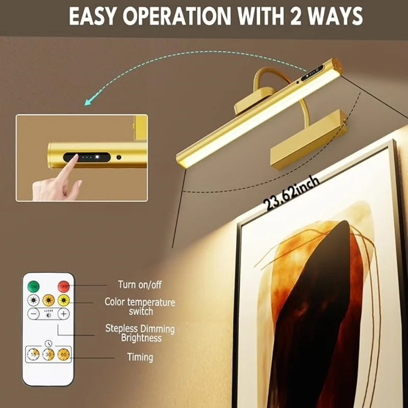 DecorBites™ Rechargeable Wall Lamp Remote Control