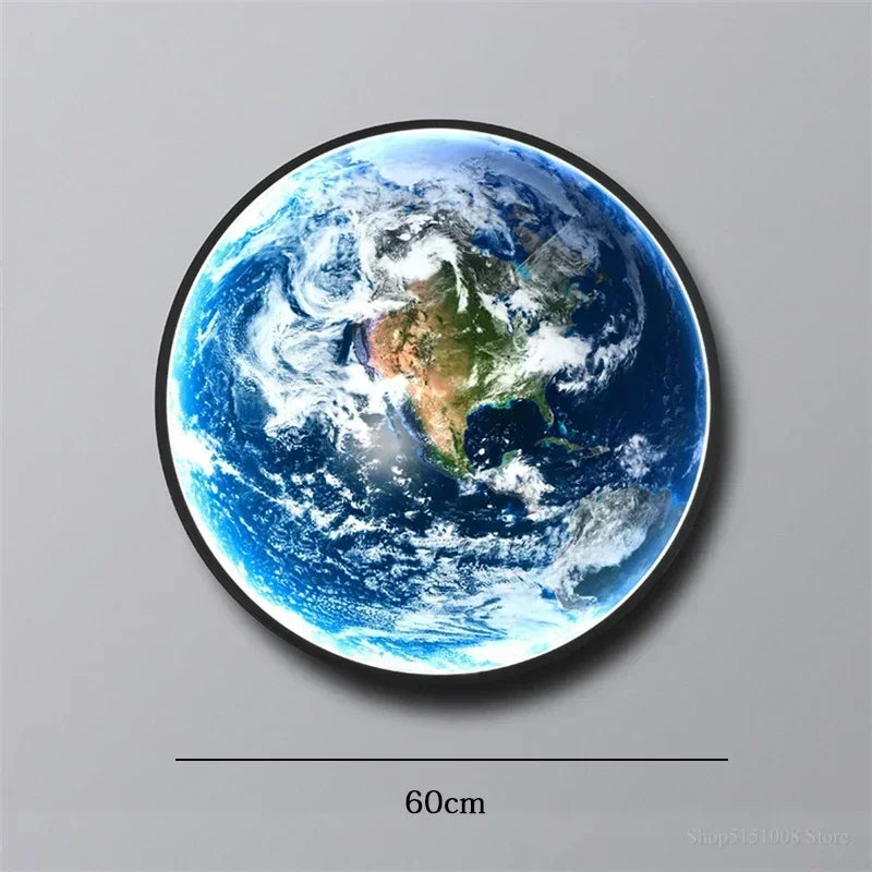 Dlight Decor Planet Mural Wall Light for Interiors