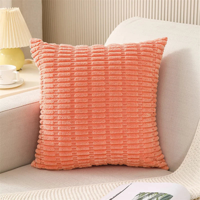 Corduroy Throw Pillow Covers 45x45cm