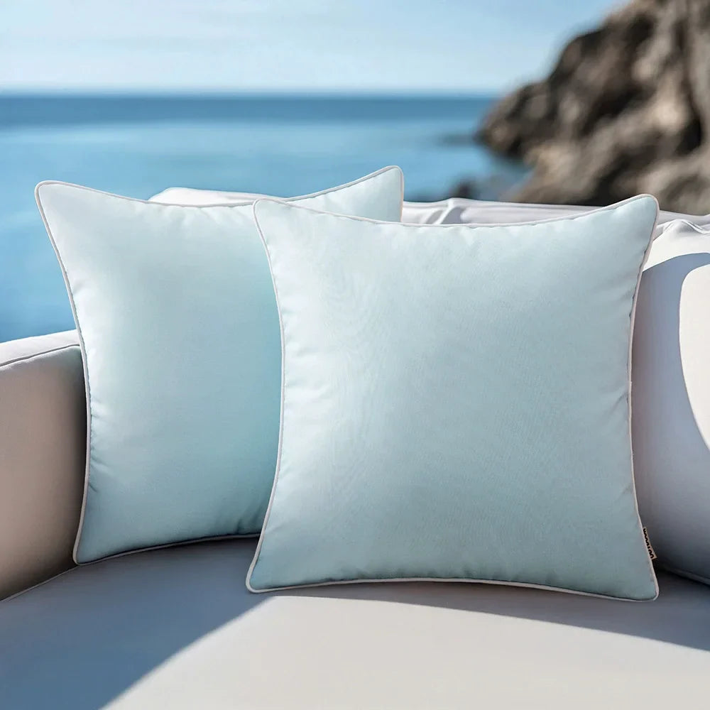 Outdoor Waterproof Pillow Covers Square
