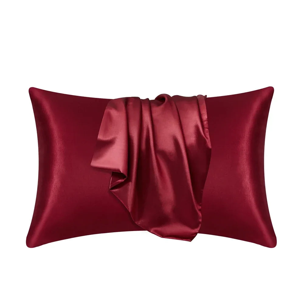 Silk Pillowcase Luxury Bedding Decor