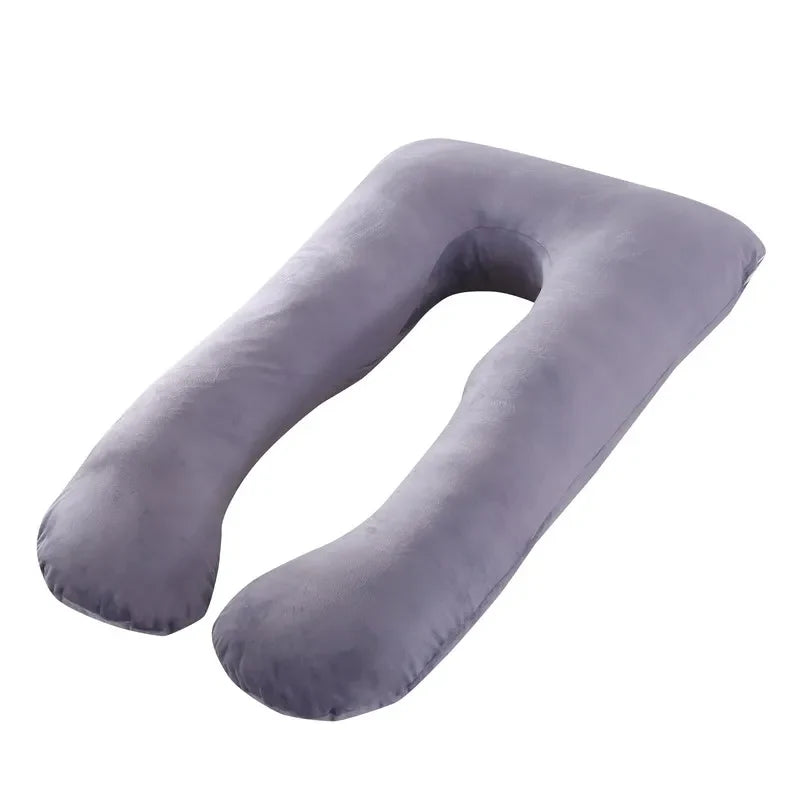 Pregnancy Maternity Pillow U Type Fleece