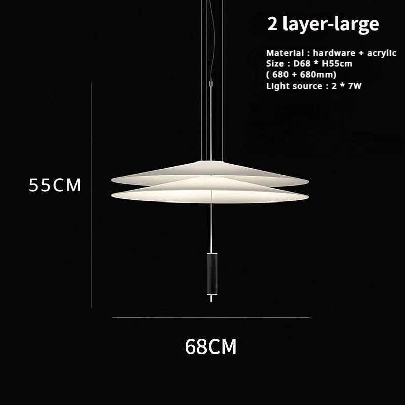 DecorBites™ Flying Saucer LED Pendant Lamps