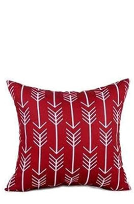 Linen Decorative Throw Pillow Cover 45x45