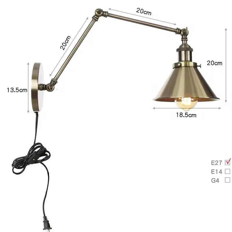 Wall Lamp Adjustable Modern Sconce