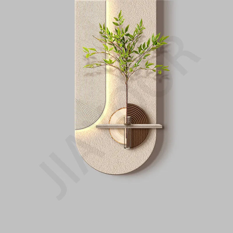 Dlight Decor Vase Plant Wall Lamp for Entry Spaces