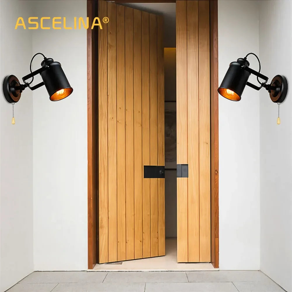 DecorBites™ Industrial Wall Lamp Rustic Fixture