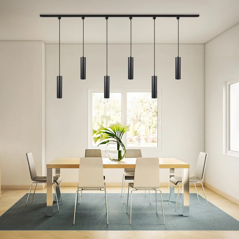 DecorBites™ LED Track Pendant Light Ceiling Fixture