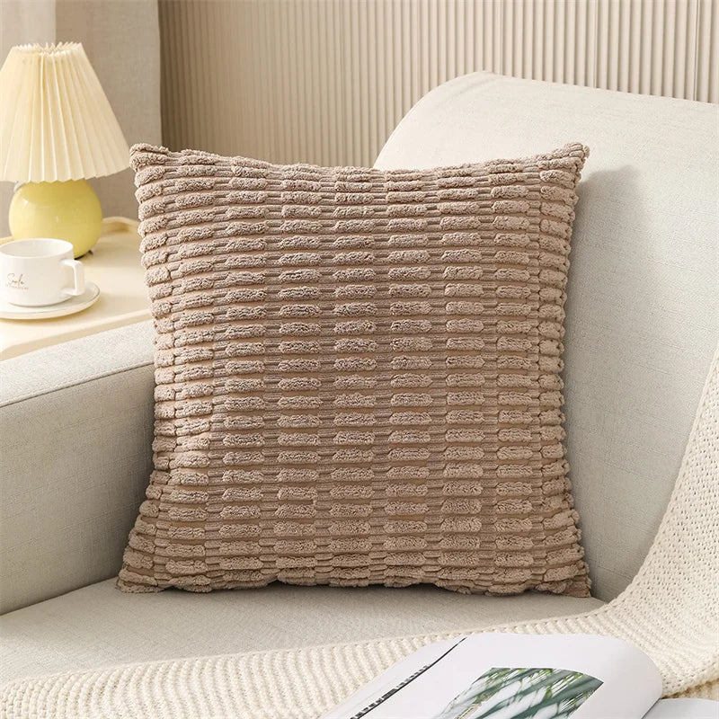 Corduroy Throw Pillow Covers 45x45cm