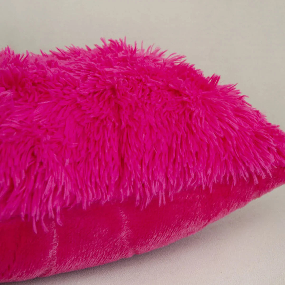 Faux Fur Pillow Covers Set