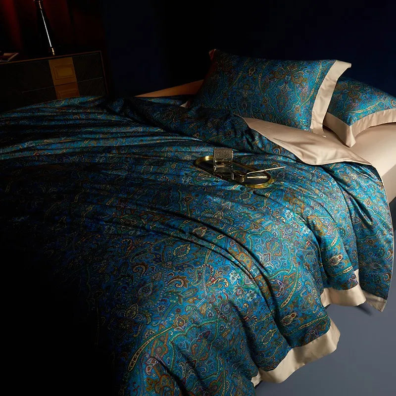 Egyptian Cotton Bohemian Bedding Set