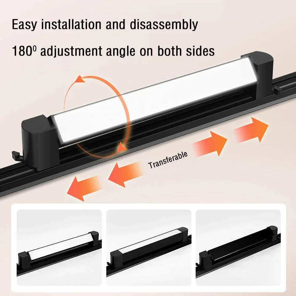 3-Wire LED Track Light - Ceiling Spot Lamp for Clothing Shops