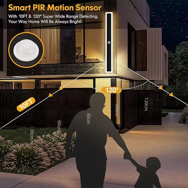 DecorBites™ Outdoor Motion Sensor Wall Light